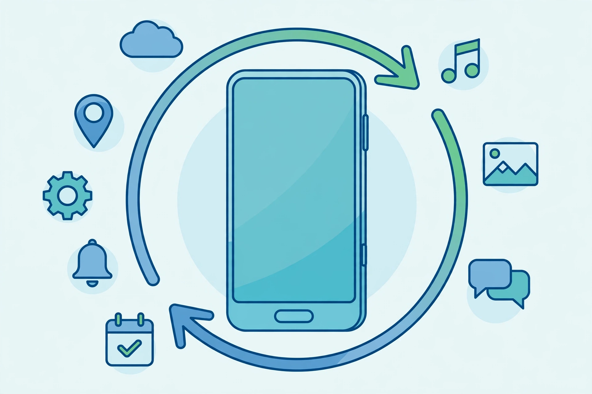 how to update apk files manually on android